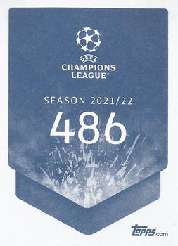 2021-22 Topps UEFA Champions League Sticker Collection #486 Mohamed Ali Camara Back