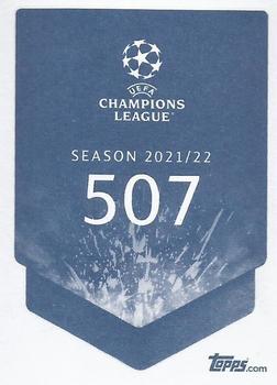 2021-22 Topps UEFA Champions League Sticker Collection #507 Tiago Djaló Back
