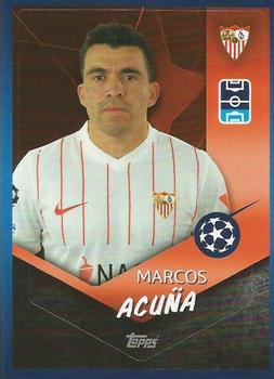 2021-22 Topps UEFA Champions League Sticker Collection #525 Marcos Acuña Front