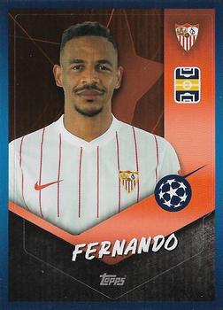 2021-22 Topps UEFA Champions League Sticker Collection #526 Fernando Front
