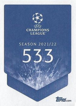 2021-22 Topps UEFA Champions League Sticker Collection #533 Youssef En-Nesyri Back