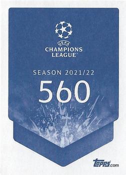 2021-22 Topps UEFA Champions League Sticker Collection #560 Kevin Mbabu Back