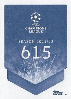 2021-22 Topps UEFA Champions League Sticker Collection #615 Douglas Santos Back