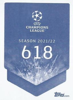 2021-22 Topps UEFA Champions League Sticker Collection #618 Aleksandr Erokhin Back