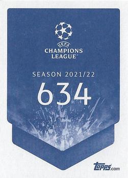 2021-22 Topps UEFA Champions League Sticker Collection #634 Felix Beijmo Back