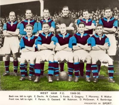 1949-50 Sport Magazine Team Picture Books #NNO West Ham United Front