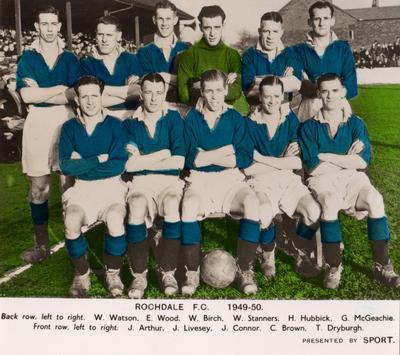 1949-50 Sport Magazine Team Picture Books #NNO Rochdale Front