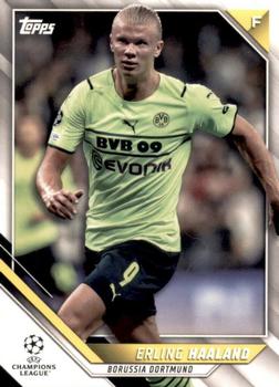 2021-22 Topps UEFA Champions League #1 Erling Haaland Front