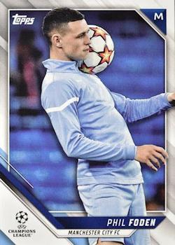 2021-22 Topps UEFA Champions League #76 Phil Foden Front