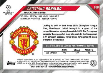 2021-22 Topps UEFA Champions League #100 Cristiano Ronaldo Back