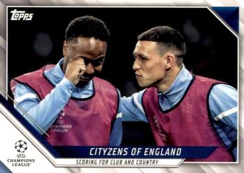 2021-22 Topps UEFA Champions League #113 Cityzens of England Front