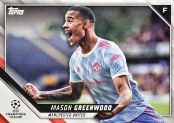 2021-22 Topps UEFA Champions League #198 Mason Greenwood Front