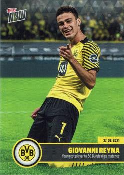 2021-22 Topps Now BVB (English) #1 Giovanni Reyna Front
