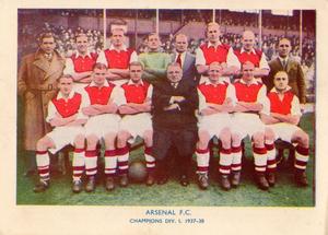 1938 Shermans Pools Searchlight on Famous Teams #NNO Arsenal Front