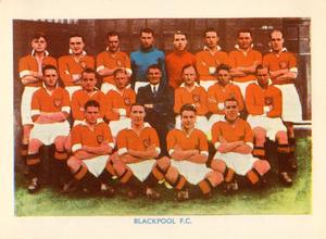1938 Shermans Pools Searchlight on Famous Teams #NNO Blackpool Front