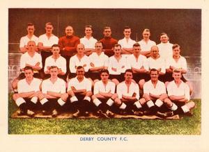 1938 Shermans Pools Searchlight on Famous Teams #NNO Derby County Front