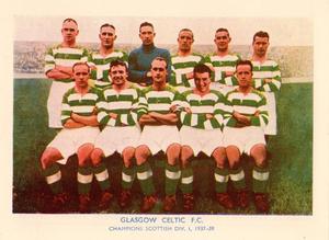 1938 Shermans Pools Searchlight on Famous Teams #NNO Glasgow Celtic Front