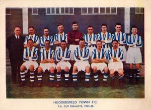 1938 Shermans Pools Searchlight on Famous Teams #NNO Huddersfield Town Front