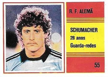 1982 Sorcácius XII Campeonato do Mundo do Futebol #55 Schumacher Front
