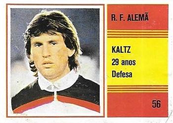 1982 Sorcácius XII Campeonato do Mundo do Futebol #56 Manfred Kaltz Front