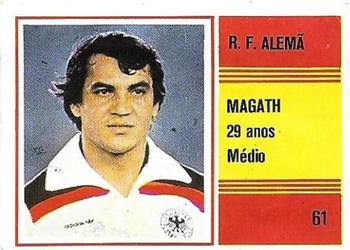 1982 Sorcácius XII Campeonato do Mundo do Futebol #61 Felix Magath Front