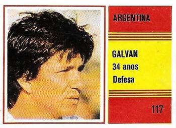 1982 Sorcácius XII Campeonato do Mundo do Futebol #117 Ruben Galvan Front