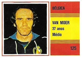 1982 Sorcácius XII Campeonato do Mundo do Futebol #125 Wilfried Van Moer Front