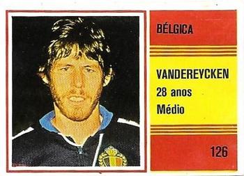 1982 Sorcácius XII Campeonato do Mundo do Futebol #126 Rene Vandereycken Front