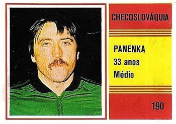 1982 Sorcácius XII Campeonato do Mundo do Futebol #190 Antonin Panenka Front