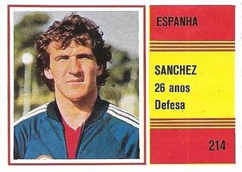 1982 Sorcácius XII Campeonato do Mundo do Futebol #214 Sanchez Front