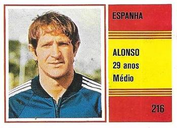 1982 Sorcácius XII Campeonato do Mundo do Futebol #216 Alonso Front