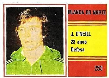 1982 Sorcácius XII Campeonato do Mundo do Futebol #253 John O'Neill Front