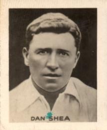 1922 The Magnet Library Football Real Photos of Famous Footballers #4 Danny Shea Front