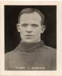 1922 The Magnet Library Football Real Photos of Famous Footballers #19 Tom Cairns Front