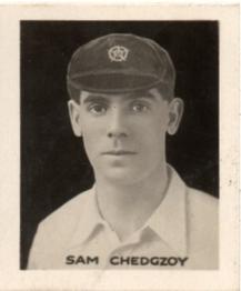 1922 The Magnet Library Football Real Photos of Famous Footballers #20 Sam Chedgzoy Front
