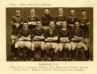 1923 Pals Magazine New Football Series #NNO Barnsley F.C. Front