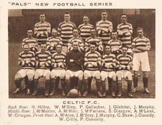 1923 Pals Magazine New Football Series #NNO Celtic F.C. Front