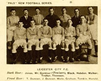 1923 Pals Magazine New Football Series #NNO Leicester City F.C. Front