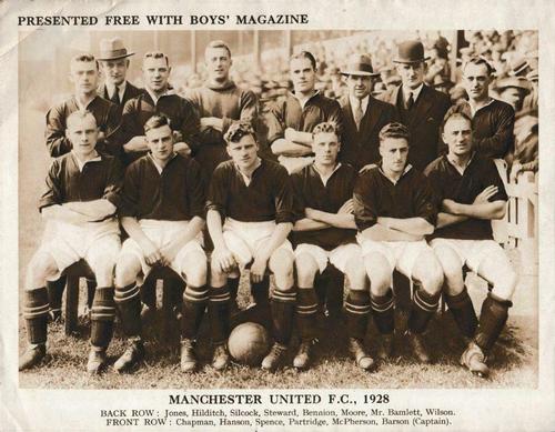 1928 Boys' Magazine Football Teams #NNO Manchester United Front