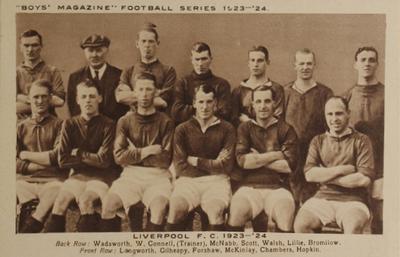 1923-24 Boys' Magazine Football Series #NNO Liverpool Front