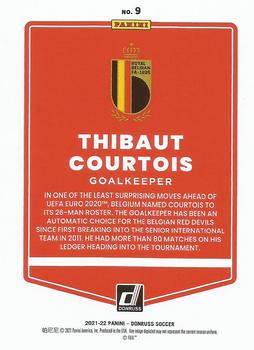 2021-22 Donruss #9 Thibaut Courtois Back