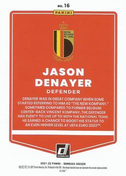 2021-22 Donruss #16 Jason Denayer Back