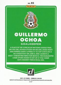 2021-22 Donruss #85 Guillermo Ochoa Back