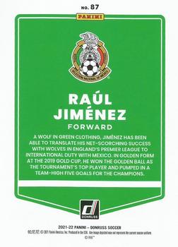 2021-22 Donruss #87 Raúl Jiménez Back
