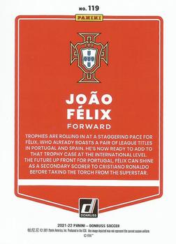 2021-22 Donruss #119 João Félix Back