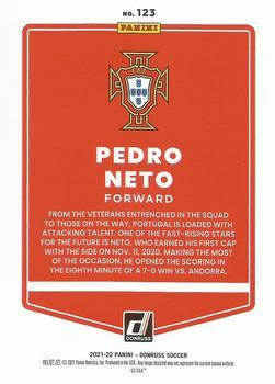 2021-22 Donruss #123 Pedro Neto Back