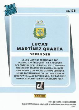2021-22 Donruss #176 Lucas Martínez Quarta Back