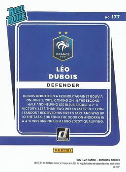 2021-22 Donruss #177 Leo Dubois Back