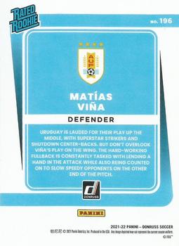 2021-22 Donruss #196 Matías Viña Back