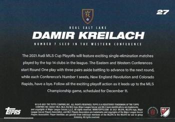 2021 Topps On-Demand MLS Set #11: MLS Playoffs #27 Damir Kreilach Back